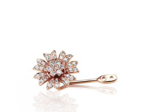 Flower Behind Ear Ørestik (Large)