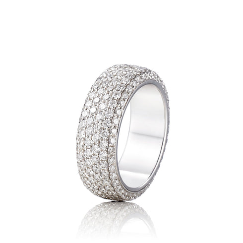 Bred Pavé Ring