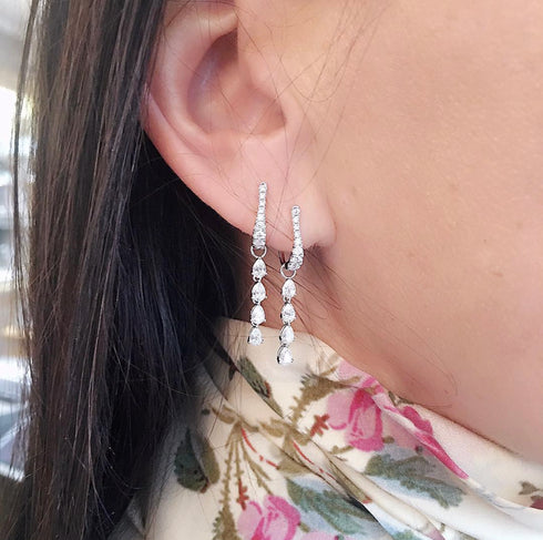 Conscious Four Drop Øreringe