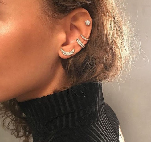 Universe Moon ørestik (Large)