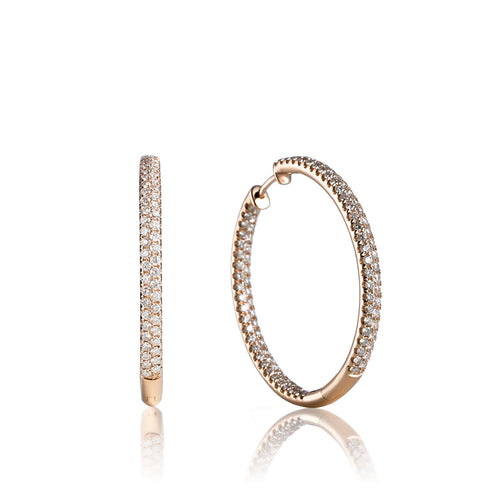 Creol Øreringe 3 cm