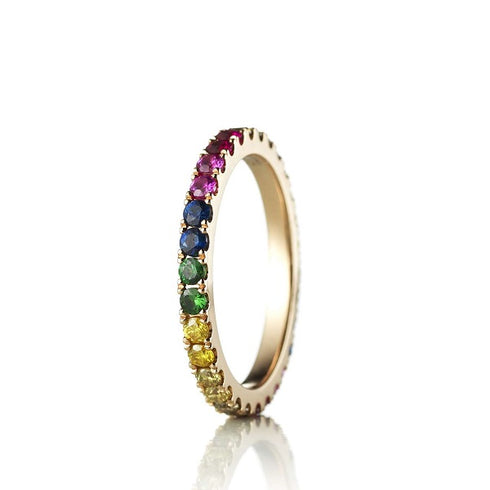 Flower Rainbow Ring