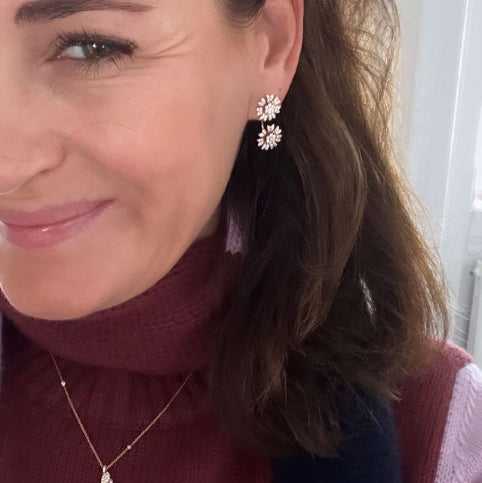 Flower Behind Ear Ørestik (Large)